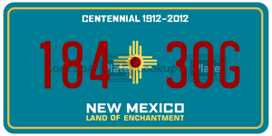 18430G  license plate in NM