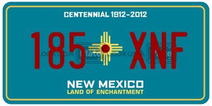 185XNF  license plate in NM