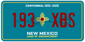 193XBS  license plate in NM