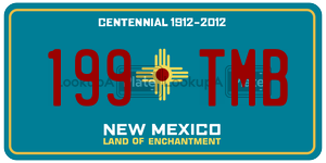 199TMB  license plate in NM