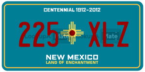 225XLZ  license plate in NM