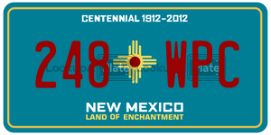 248WPC  license plate in NM