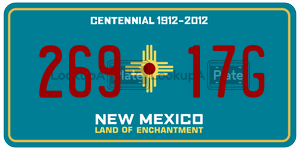 26917G  license plate in NM