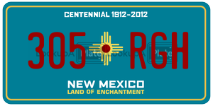 305RGH  license plate in NM