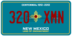 320XMN  license plate in NM