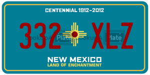 332XLZ  license plate in NM