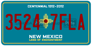 35247FLA  license plate in NM