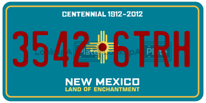 35426TRH  license plate in NM
