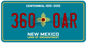 3600AR  license plate in NM