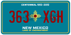 363XGH  license plate in NM