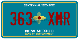363XMR  license plate in NM