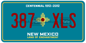 387XLS  license plate in NM