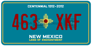 463XKF  license plate in NM