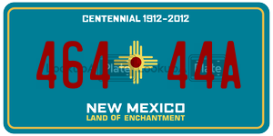 46444A  license plate in NM
