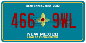 4669WL  license plate in NM
