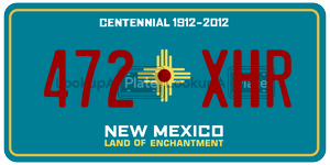 472XHR  license plate in NM