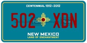 502XDN  license plate in NM