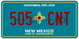 505CNT  license plate in NM