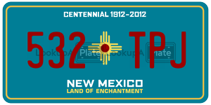 532TPJ  license plate in NM