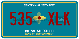 535XLK  license plate in NM