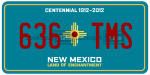 636TMS  license plate in NM