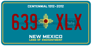 639XLX  license plate in NM
