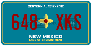 648XKS  license plate in NM