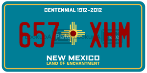 657XHM  license plate in NM