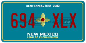 694XLX  license plate in NM
