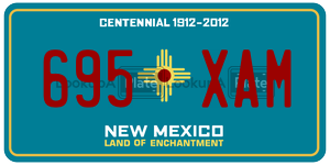 695XAM  license plate in NM