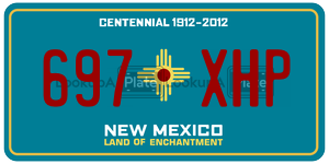 697XHP  license plate in NM