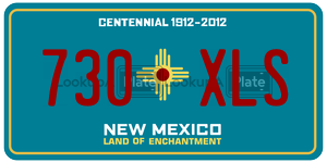 730XLS  license plate in NM