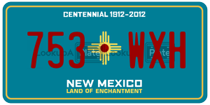753WXH  license plate in NM