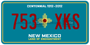 753XKS  license plate in NM