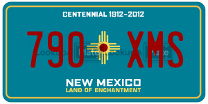 790XMS  license plate in NM