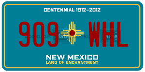 909WHL  license plate in NM