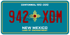942XDM  license plate in NM