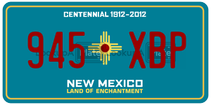 945XBP  license plate in NM