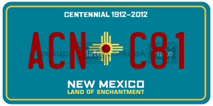 ACNC81  license plate in NM