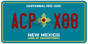 ACPX88  license plate in NM