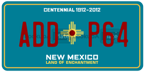 ADDP64  license plate in NM