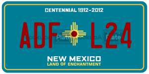 ADFL24  license plate in NM