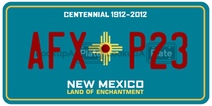 AFXP23  license plate in NM