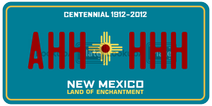 AHHHHH  license plate in NM