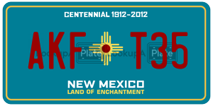 AKFT35  license plate in NM