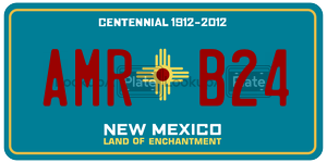 AMRB24  license plate in NM