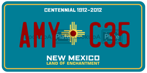 AMYC35  license plate in NM