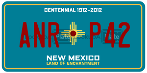 ANRP42  license plate in NM