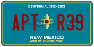 APTR39  license plate in NM