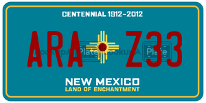ARAZ33  license plate in NM